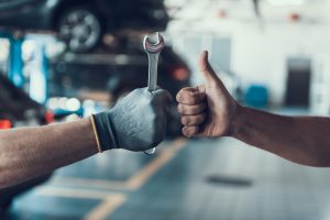Close-up,Thumb,Up,And,Mechanics,Hand,With,Tool.,Automobile,Master | Miami, FL